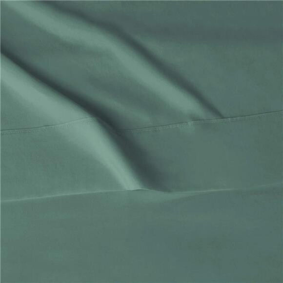 Twin XL Microfiber Bed Sheet Set Emerald Green Soft Wrinkle Free Deep Pocket - Picture 4 of 7